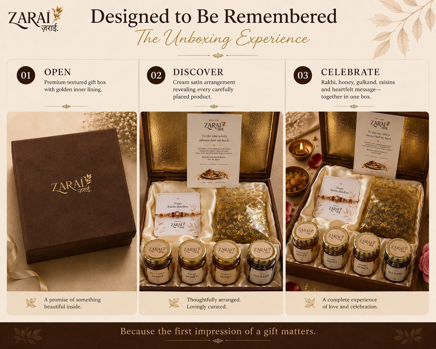 ZARAI Raksha Bandhan Premium Gift Hamper